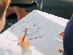 Майстерклас для дітей з керівником харківської художньої студії AzaNiziMaza Миколою Коломійцем - фото 13